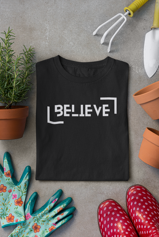 Believe Christian Faith Women's T-Shirt