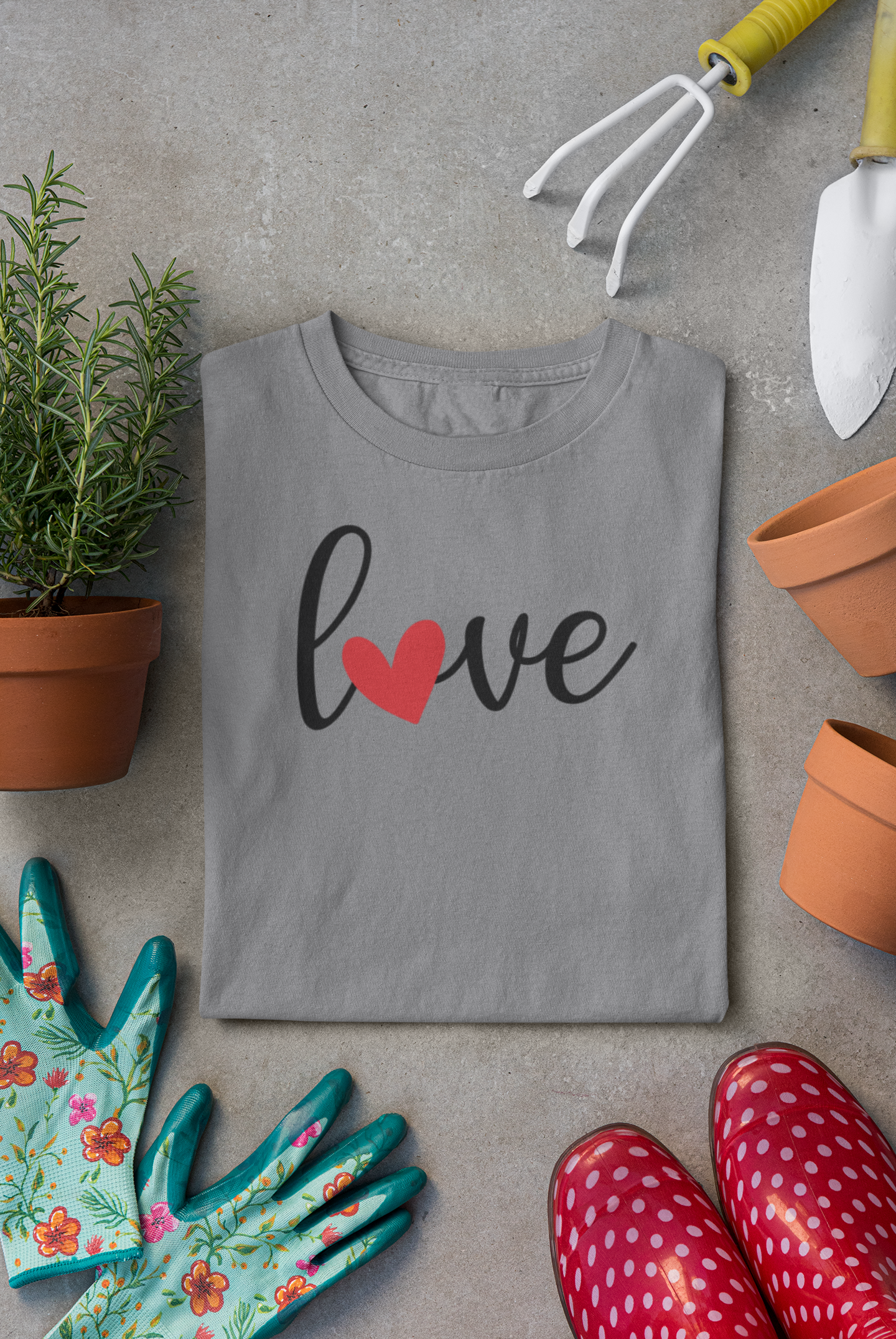 Fun Red Heart Love T-Shirt [Kindness is Always in Style]